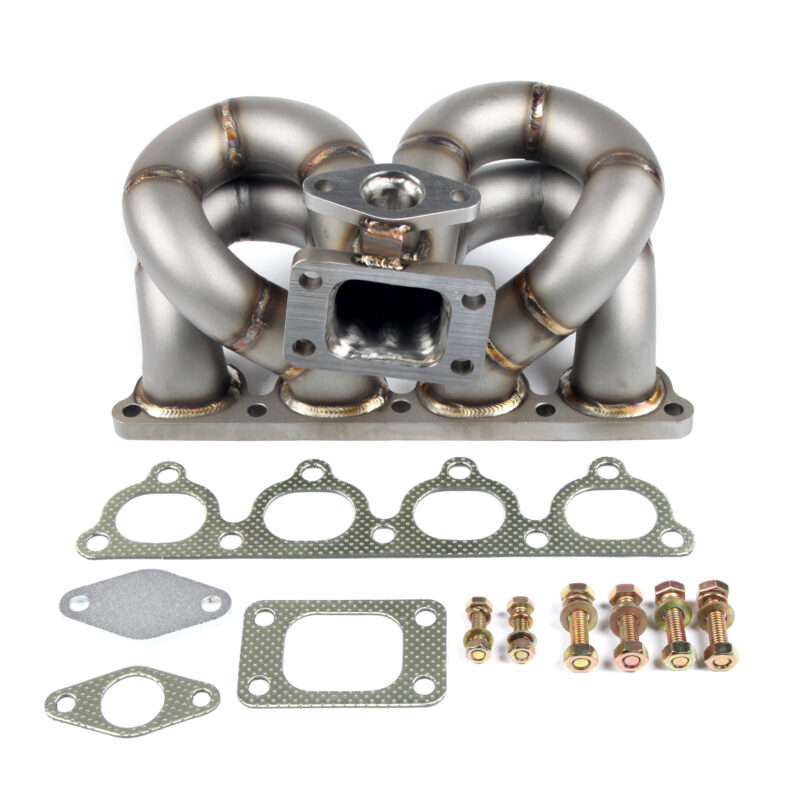 FOR HONDA CIVIC CRX DEL SOL D15 D16 SOHC SCHEDULE40 T3 38MM WG TURBO MANIFOLD