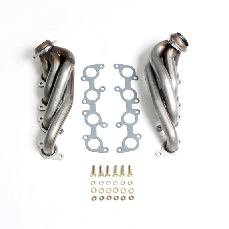 FOR FORD F150 11-14 FX2 FX4 XL XLT LARIAT KING 5.0L V8 409SS SHORTY HEADERS - Image 2