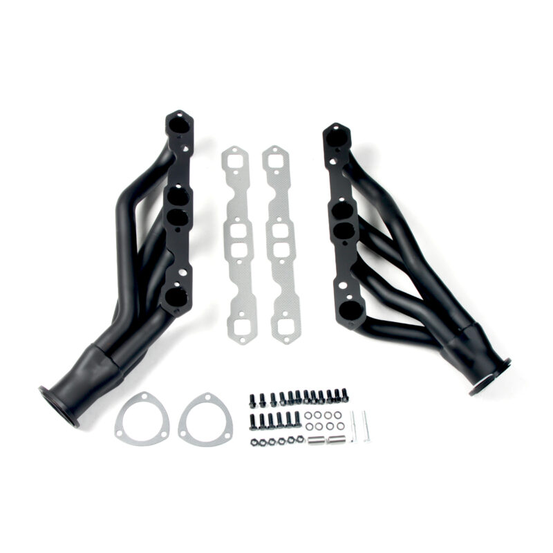 FOR 64-87 CHEVY CHEVELLE El CAMINO MONTE CARLO SMALL BLOCK V8 SHORTY HEADERS - Image 3