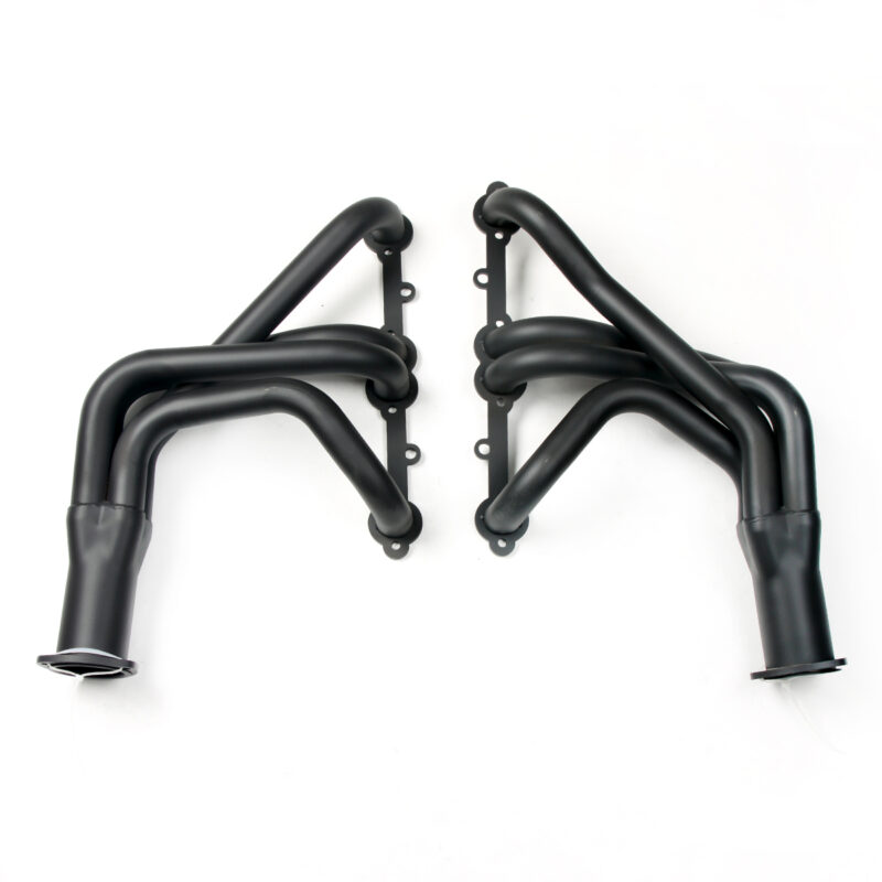 FOR CHEVY CORVETTE 1963-1974 COATED BLACK 1-5/8 MID-LENGTH HEADERS SMALL BLOCK - Image 3