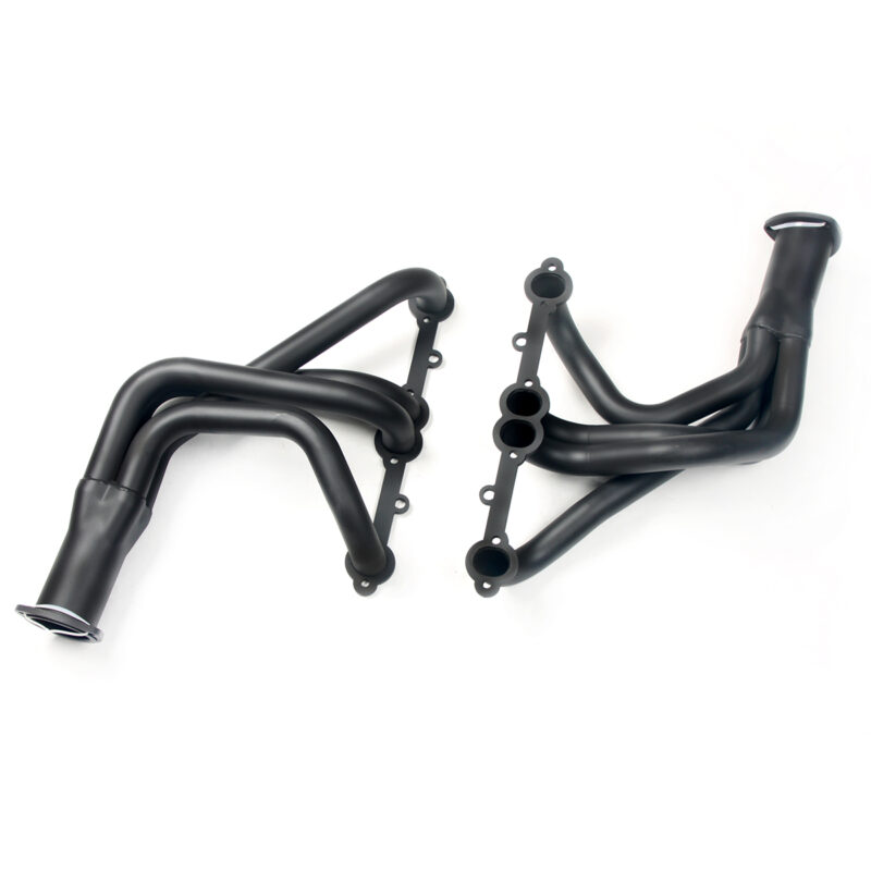 FOR CHEVY CORVETTE 1963-1974 COATED BLACK 1-5/8 MID-LENGTH HEADERS SMALL BLOCK - Image 4