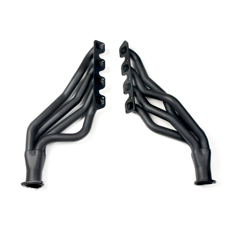 FOR 1970-1974 FORD MUSTANG MERCURY COUGAR MONTEGO PAIR LONG TUBE HEADERS BLACK - Image 2