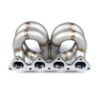 FOR HONDA / ACURE B16/B18 B-SERIES T3 RAM HORN 44MM WG EXHAUST TURBO MANIFOLD - Image 4