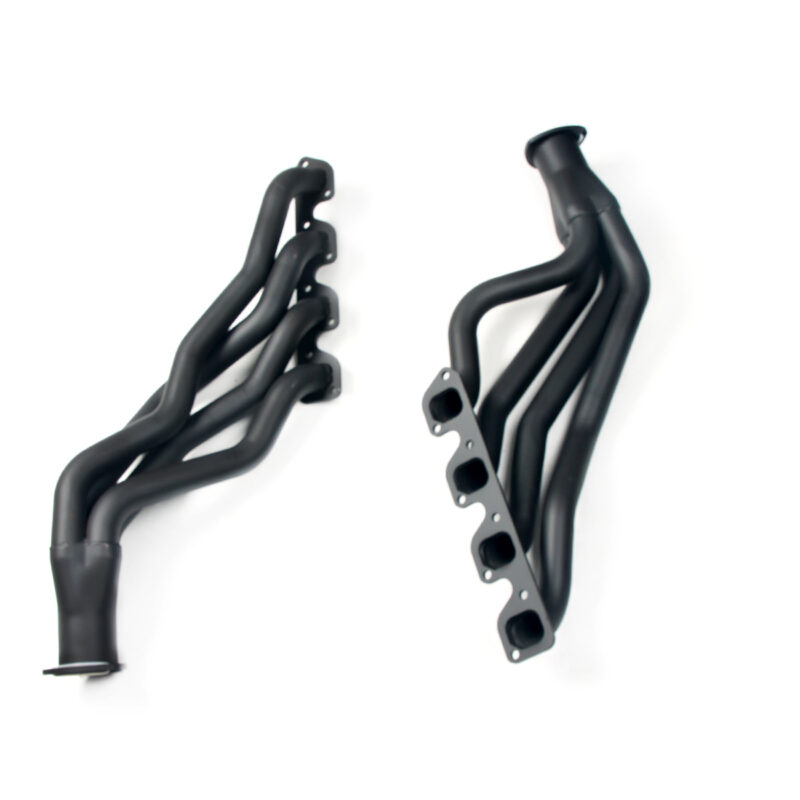 FOR 1970-1974 FORD MUSTANG MERCURY COUGAR MONTEGO PAIR LONG TUBE HEADERS BLACK - Image 3