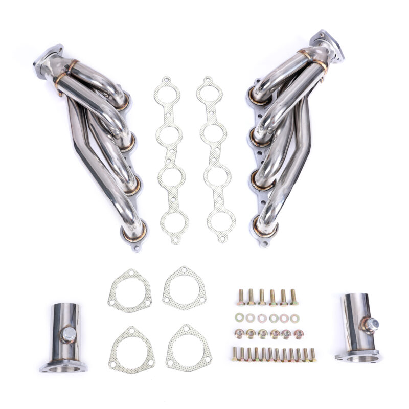 FOR CHEVY C10 CHEVELLE CAMARO CAPRICE LS1 LS2 LS6 LS7 LSX SWAP MANIFOLD HEADERS - Image 2