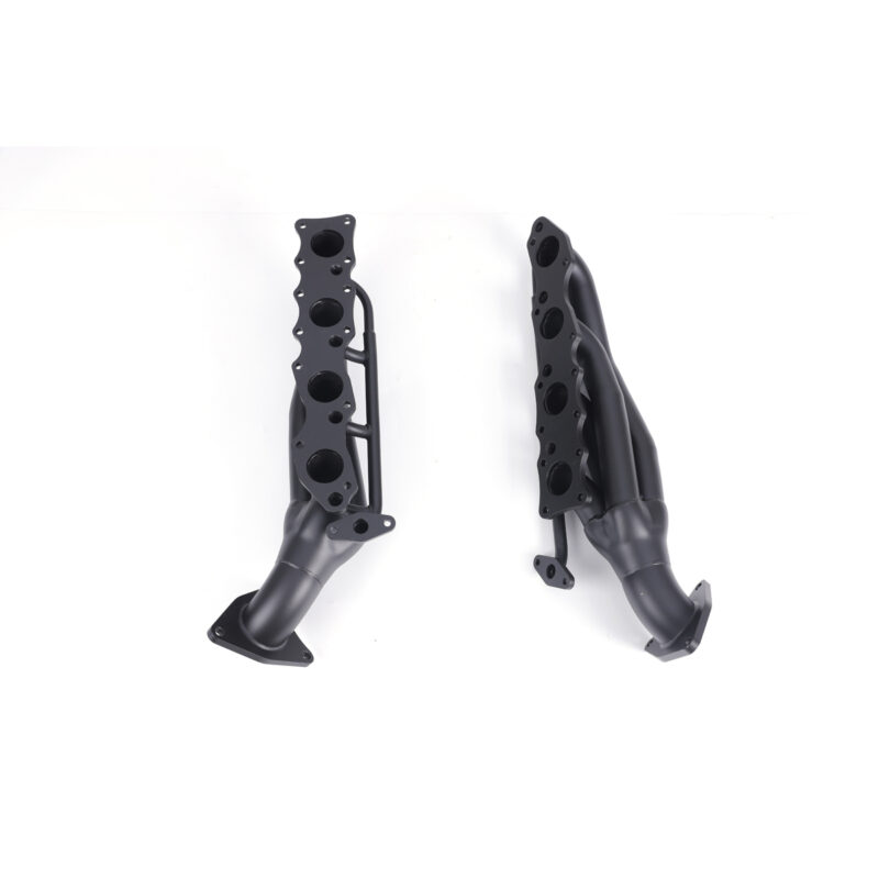 FOR 07-16 TUNDRA 5.7L 345 V8 LIMITED SR5 TR CERAMIC BLACK SHORTY EXHAUST HEADER - Image 2