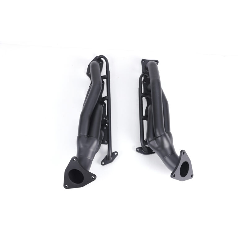 FOR 07-16 TUNDRA 5.7L 345 V8 LIMITED SR5 TR CERAMIC BLACK SHORTY EXHAUST HEADER - Image 3