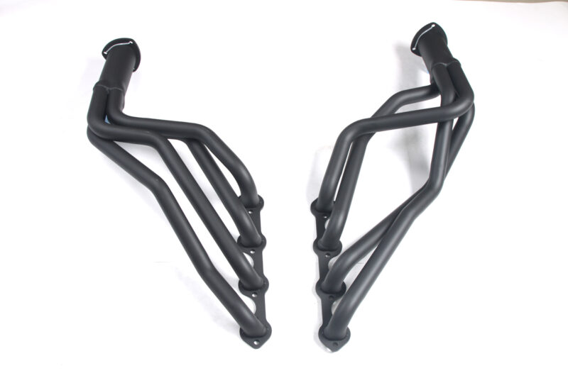 FOR 66-73 FORD MERCURY BLACK PAINT LONG TUBE HEADERS - Image 2