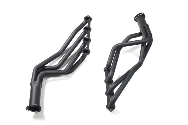 FOR 66-73 FORD MERCURY BLACK PAINT LONG TUBE HEADERS - Image 3