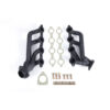 FOR 02-13 CHEVY/GMC 1500 TRUCKS V8 4.8L/5.3L BLACK COATING SHORTY HEADERS
