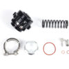 50MM V-BAND BLOW OFF VALVE TIAL STYLE UNIVERSAL W WELD ON ALU BLACK - Image 2